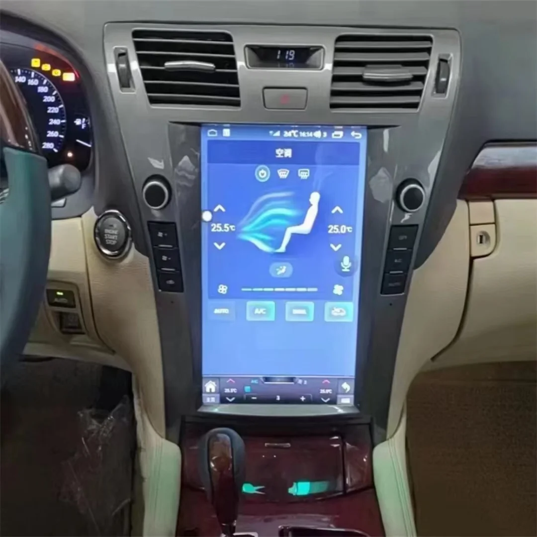 شاشة أندرويد HD لكزس LS460 LS400 2006-2012 راديو السيارة لتحديد المواقع والملاحة الوسائط المتعددة مشغل تلقائي رئيس وحدة الصوت ستيريو الصوت #2