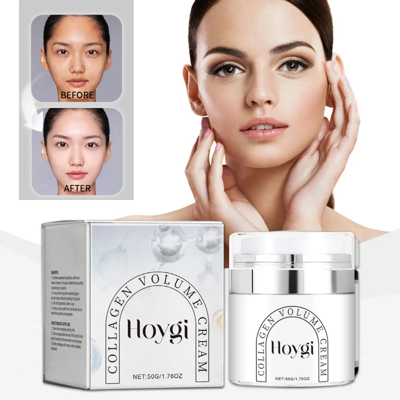 

Collagen Plumping Cream, Nourish & Lift Facial Skin, Hydrate, Rejuvenate, Anti-Wrinkle, Collagen-Enriched Face Cream