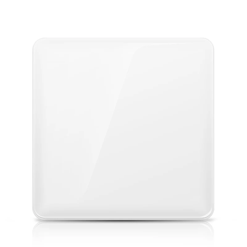 TV SAT Socket 20A 45A Air Conditioner Water Heater Switch DP Power Switch High-Power Electrical Appliances White Plastic Frame