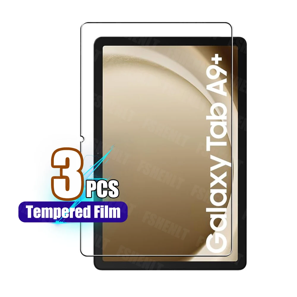 

Защитная пленка для экрана Samsung Galaxy Tab A9 Plus 11 дюймов 2023, премиум-класса, HD, прозрачная, твердость 9H, из закаленного стекла, для Galaxy Tab A9+