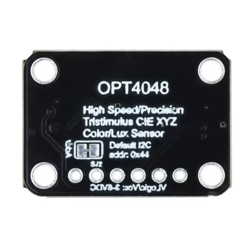 

B03B-OPT4048 Датчик цвета XYZ Tri-Stimulus Датчик люкса Трехцветный датчик XYZ для измерения цвета и обнаружения освещения