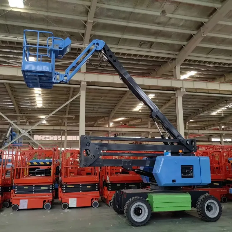 New Self-Propelled Hydraulic Articulating Boom High Altitude Aerial Work Platform ADGTBZ14 (8.5m Working Height 200kg Load
