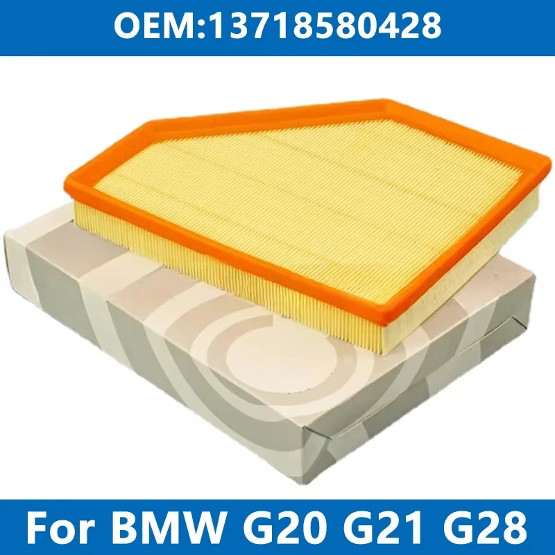 Car Air Filter Cleaner Element 13718580428 For BMW G20 G21 G22 G26 G28 218i 225 318i 320e 320i 330i 430i Engine High Flow Intake