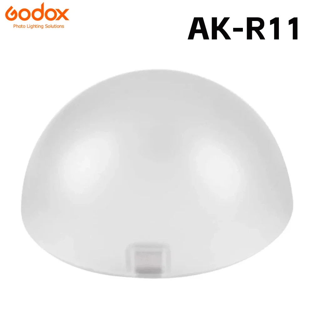 

AK-R11 Dome Diffuser Replacement for Godo V1 Round-Head Flash/for AD200/AD200Pro/for V1 Flash Series V1-S Spare Part
