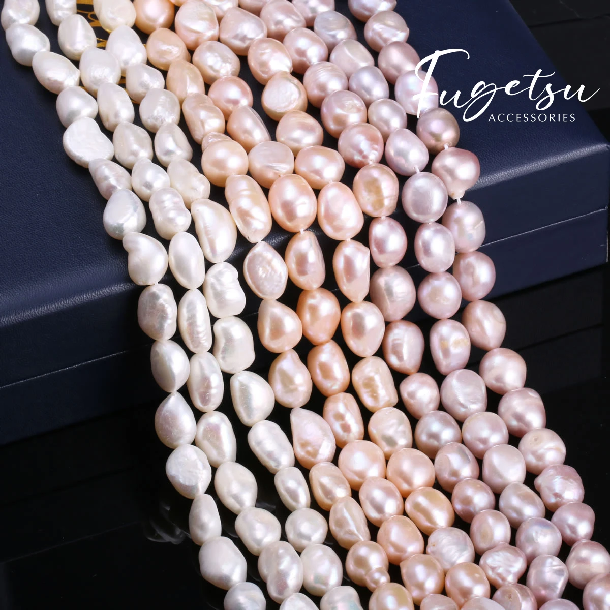 

1string 10-11mm Natural Cultured Pearl Irregular Beads Charms for DIY Women Men Necklace Jewelry Making Accessories Daily Gifts