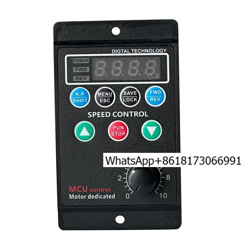 US series small simple single-phase inverter 6W-750W input 220V three-phase motor governor controller