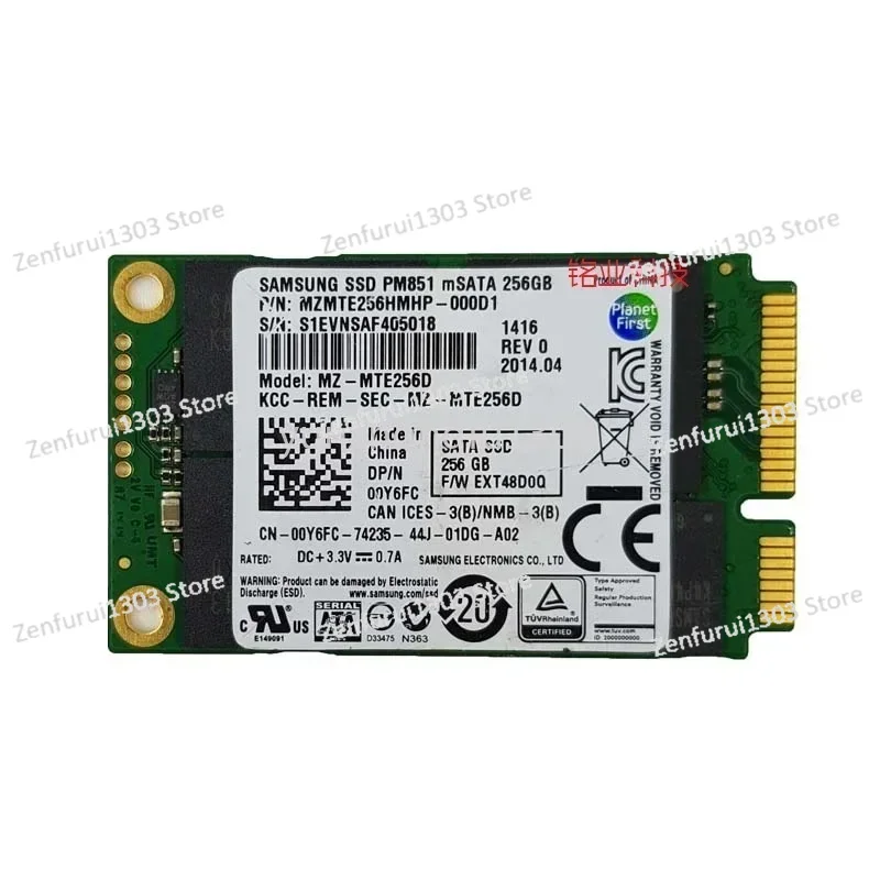 Pm851 128G 256G 512G 64G MSATA SSD T5 500G 1T 2T