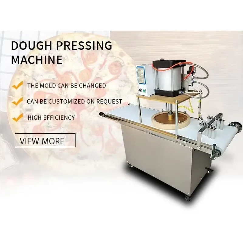 High Capacity Pizza Base Making Machine Nang Bread Pattern Press Making Machine