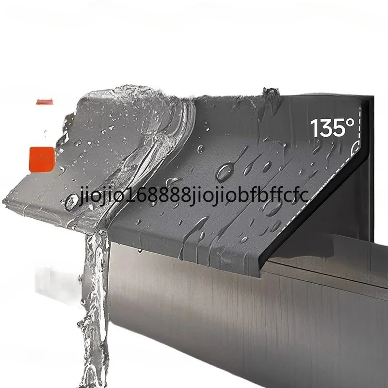 Suitable for sealing strip window rainproof board, aluminum alloy window edge waterproof water guide plate