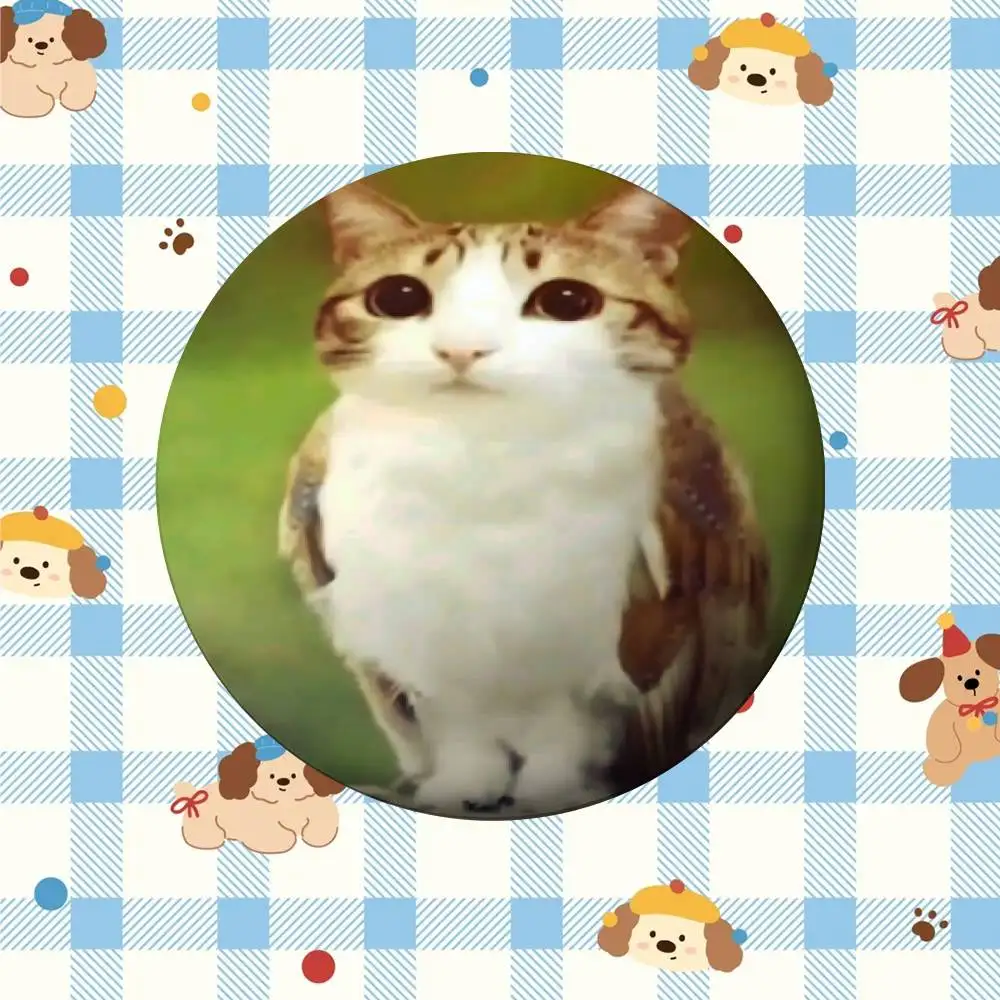 Niedliche Katzen-Memes Meow Kawaii Abzeichen Kreative Blechpins Kreative Zitat-Broschen Kleidung Rucksack Schmuck Geschenk Für – Detail 34