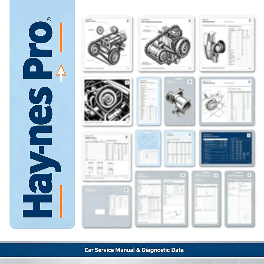 Newest Hay-nes Pro Online Account Software Car Repair Tool Auto Maintenance Software Alldata Support Printing & Mobile/PC Login