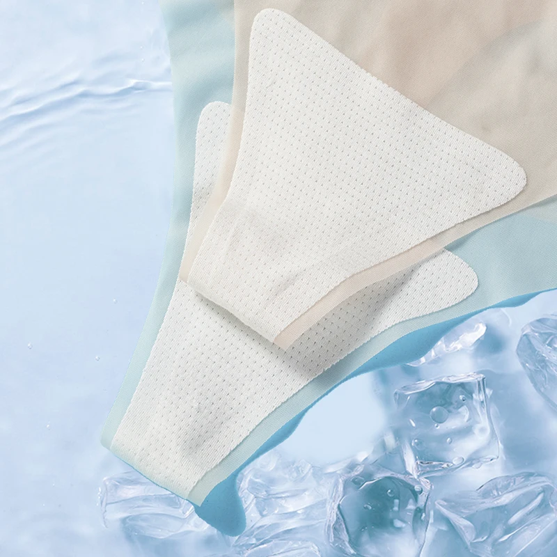 Sexy průhledné dámské tanga kalhotky ultra tenké kalhotky smyslové kalhotky dámské bezešvé nízkopodeševové rychleschnoucí spodní prádlo - náhled 4