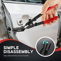 Professional Panel Clip Removal Pliers Auto Trim Fastener Tool for Car Door Dashboard Interior Repair Maintenance Installation