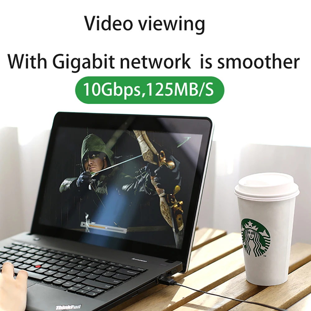 كابل إيثرنت Cat 6 سلك شبكة LAN، إنترنت، كابل الشبكة - يدعم كابل شبكة Cat6 القياسي جيجابت عالي السرعة