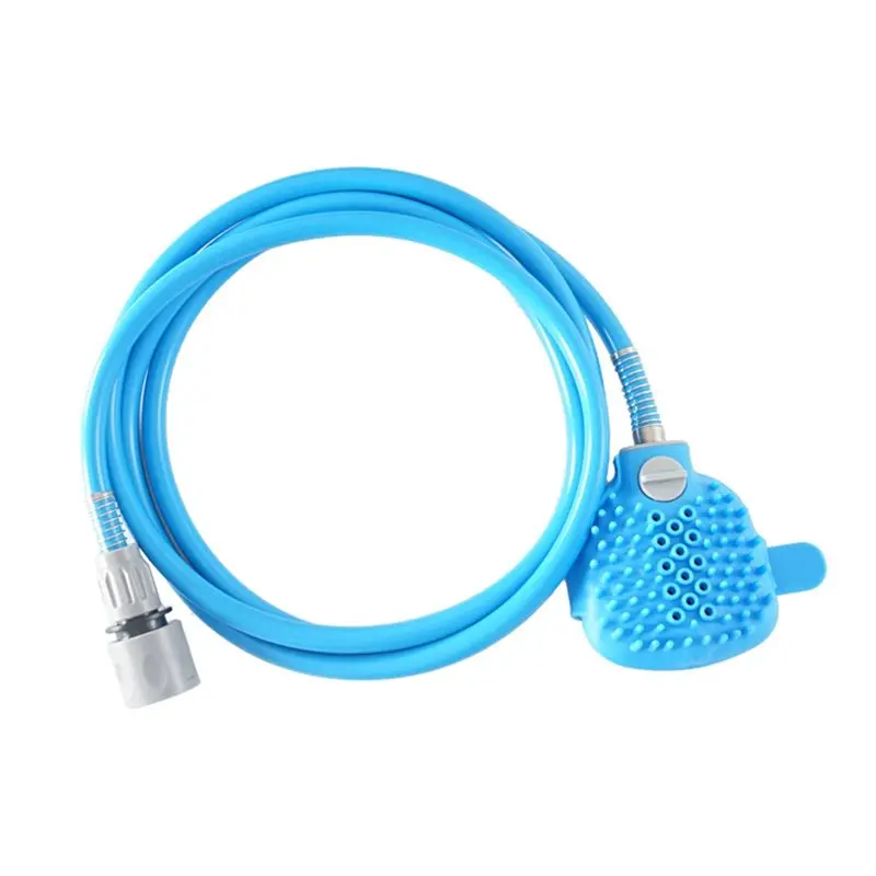 24-Hour Delivery Indoor Outdoor Multi-Function Pet Shower Nozzle Silicone Massage Tool For Dogs Cats Bathing Accessory