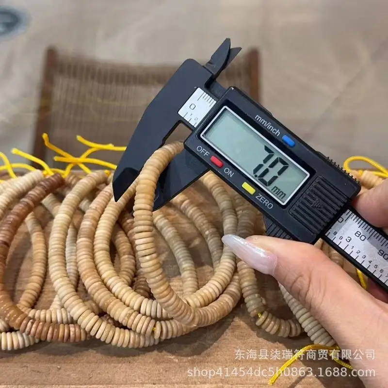 Ridge Bodhi Thin Slices 7Mm, Versatile Bracelets, Spacer Beads, Rope Weaving, And Accessories