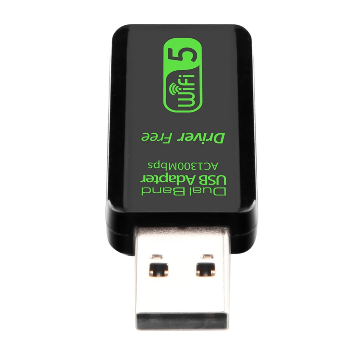 Treiberfreier USB-Wireless-Netzwerkkarten-Router WiFi-Netzwerksignal Computerempfänger 5G Dual-Band Gigabit 1300M für PC