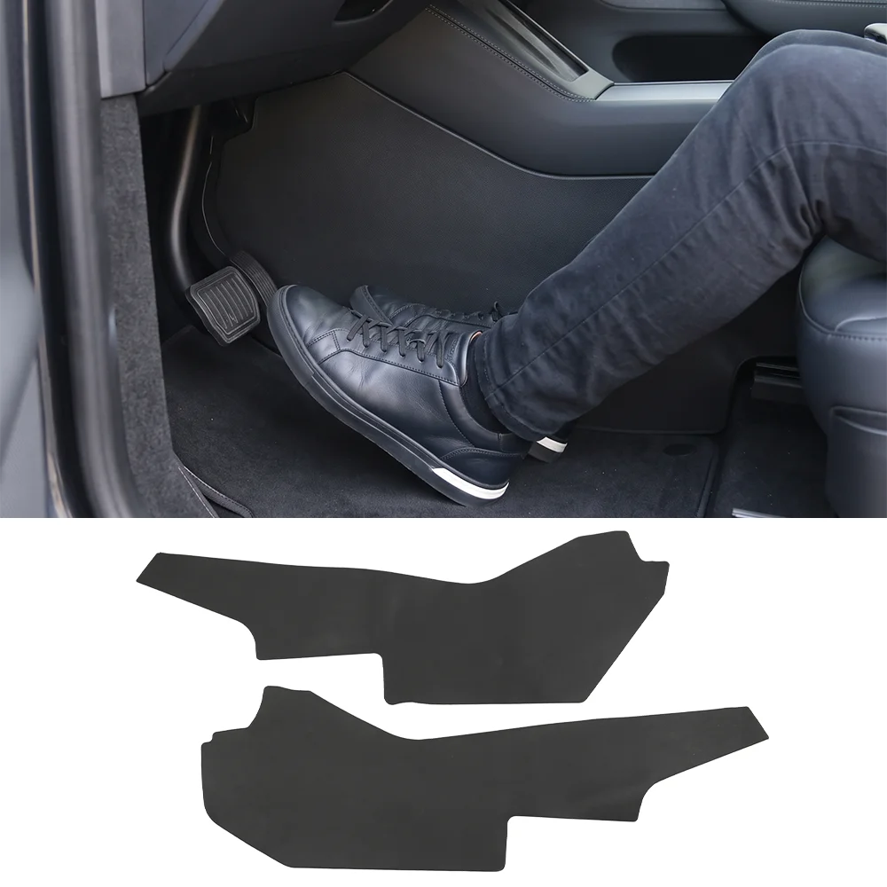 For Tesla Model Y Juniper 2025 Car Central Control Side Anti Kick TPE Waterproof Anti-dirt Fullcoverage Anti Kick Protective Mat