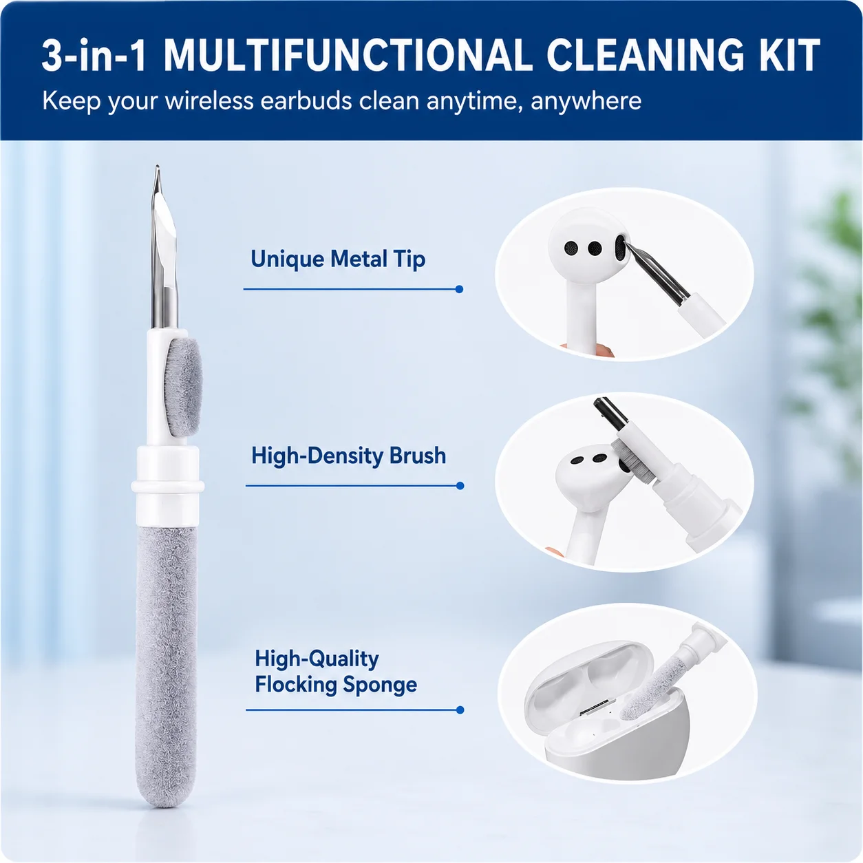 2 in 1 Earphone Cleaning Kit for Airpods