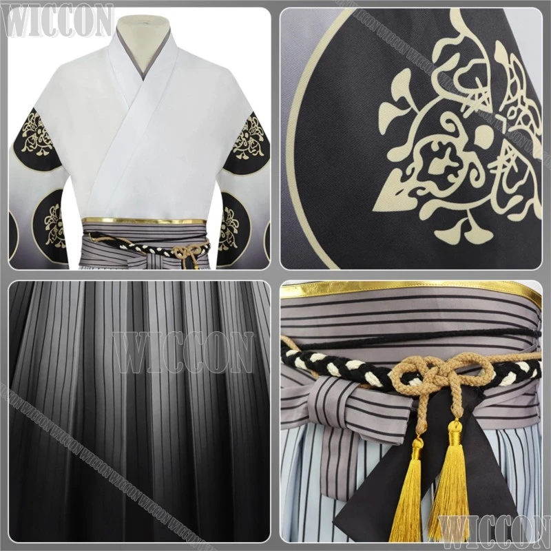 Kotoyuki Tsuneki Silent F Game Fox Mask Cosplay Suit Japanese Man