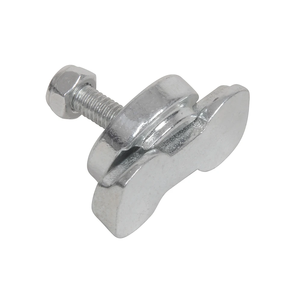 قضبان ربط بمسمار ملولبة مزدوجة ، قضبان مسار L لسرير الشاحنة أو المقطورة للتحكم في البضائع ، 4 * ، M6 ، M8 #3