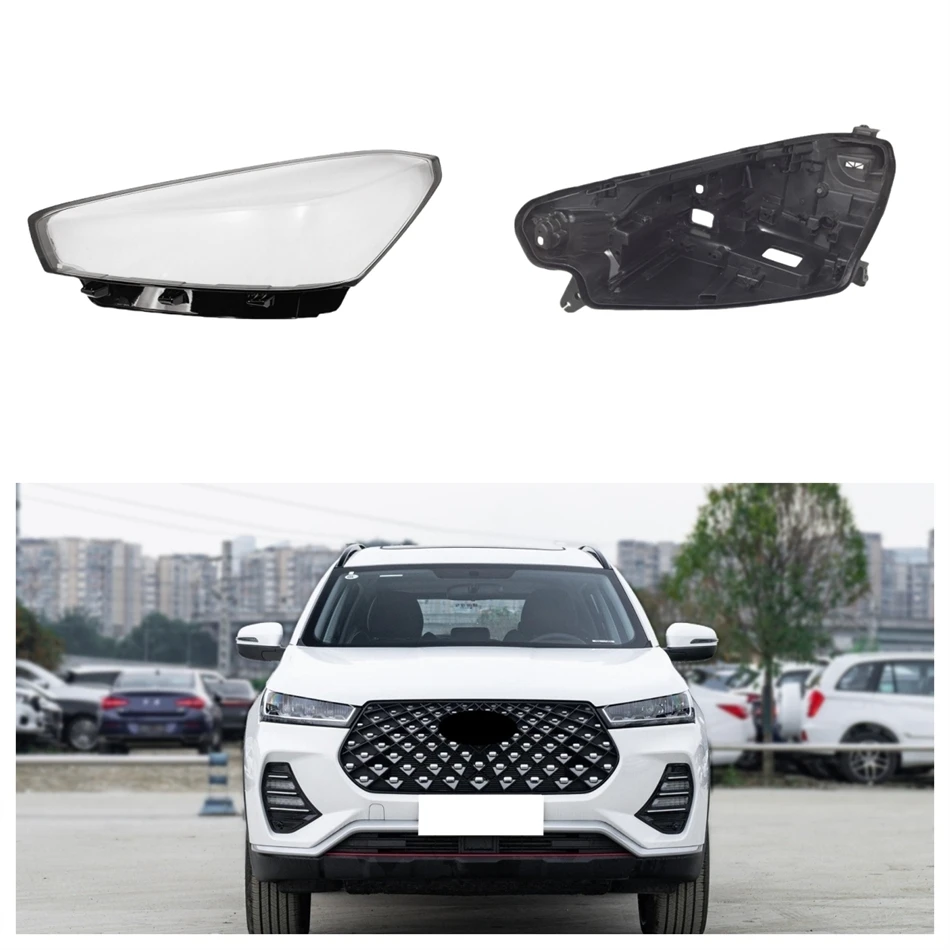 For Chery Tiggo 7 2020 2021 2022 Car Replacement Parts Base Head Lamp Shell Headlamp Base Fixing Bracket Headlamp Cover Lens