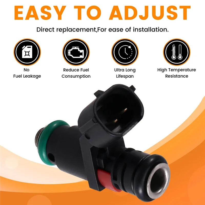 Venda quente-4PCS Injetor de combustível 03E906031 para Fabia Mk1 Ibiza Mk3 VW Polo 9N Cordoba Roomster 1.2 03E906031A 03E906031C 03E906031