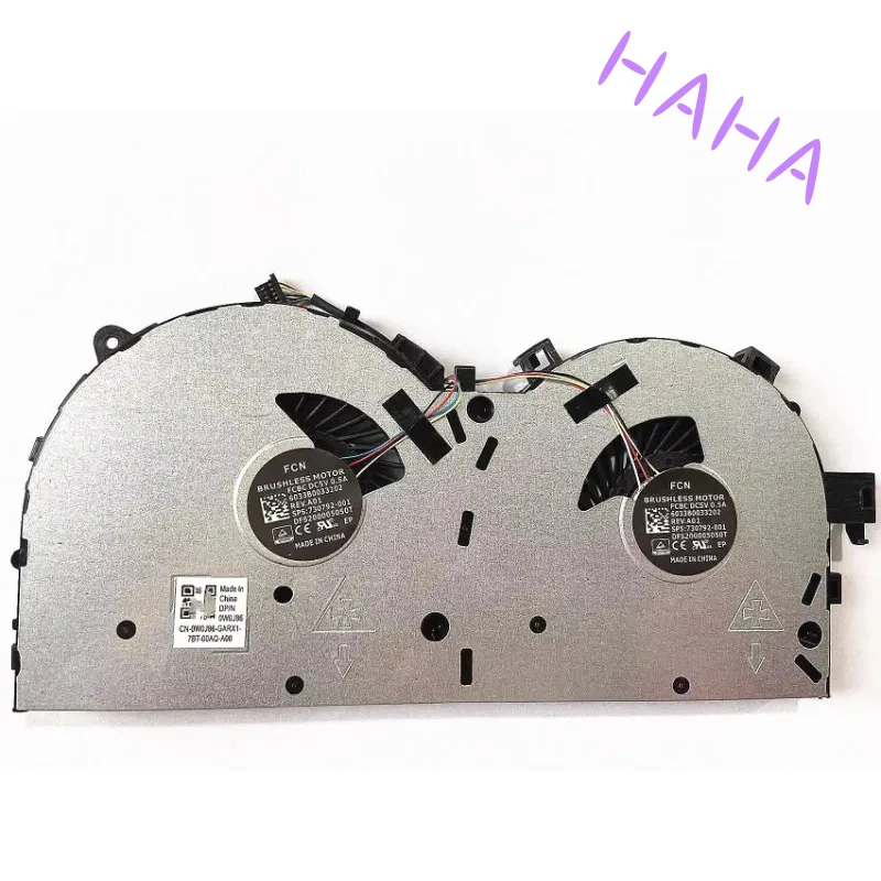 H+ New CPU GPU Cooling Fan for Lenovo Legion Y520 Y520-15IKBM Y520-15IKBN R720 R720-15IKBM R720-15IKBN 1050Ti