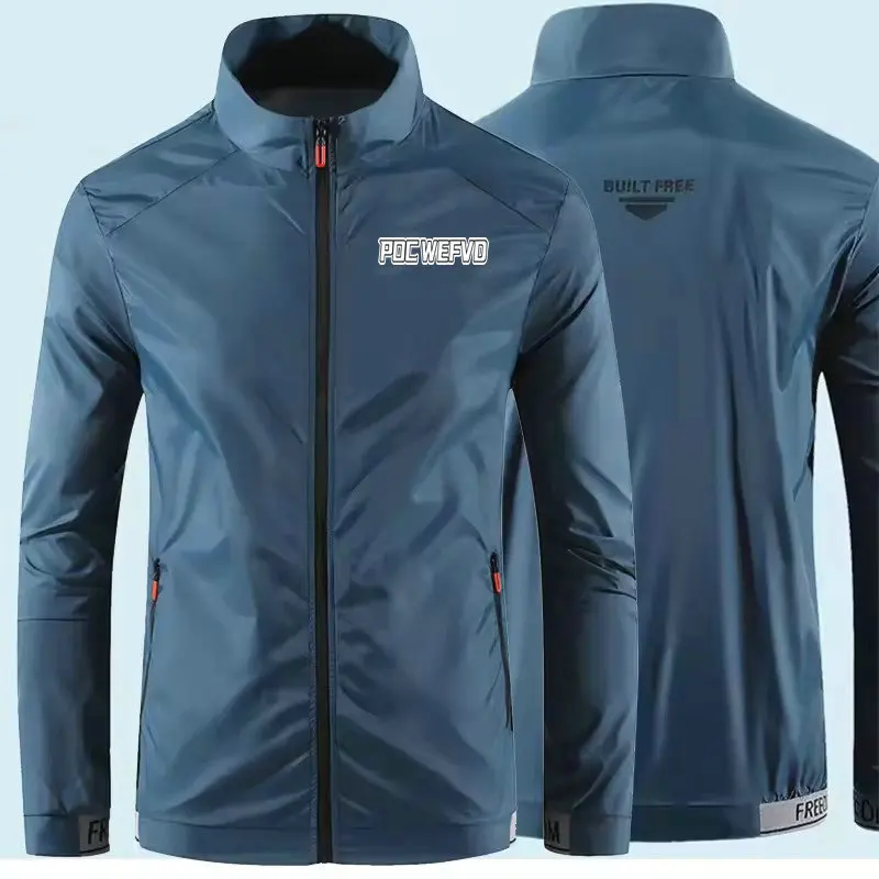 

POCWEFVD 2025 Outdoor Bicycle Breathable Clothing Man Cycling Windproof Jacket MTB Road Bike Skin Windbreaker Coat Sun Protectio