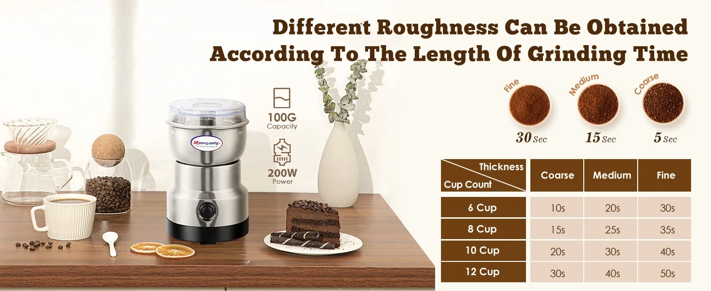 get coarse or fine coffee for cold brew coffee, French Press, Pour over, Moka pot, Espresso