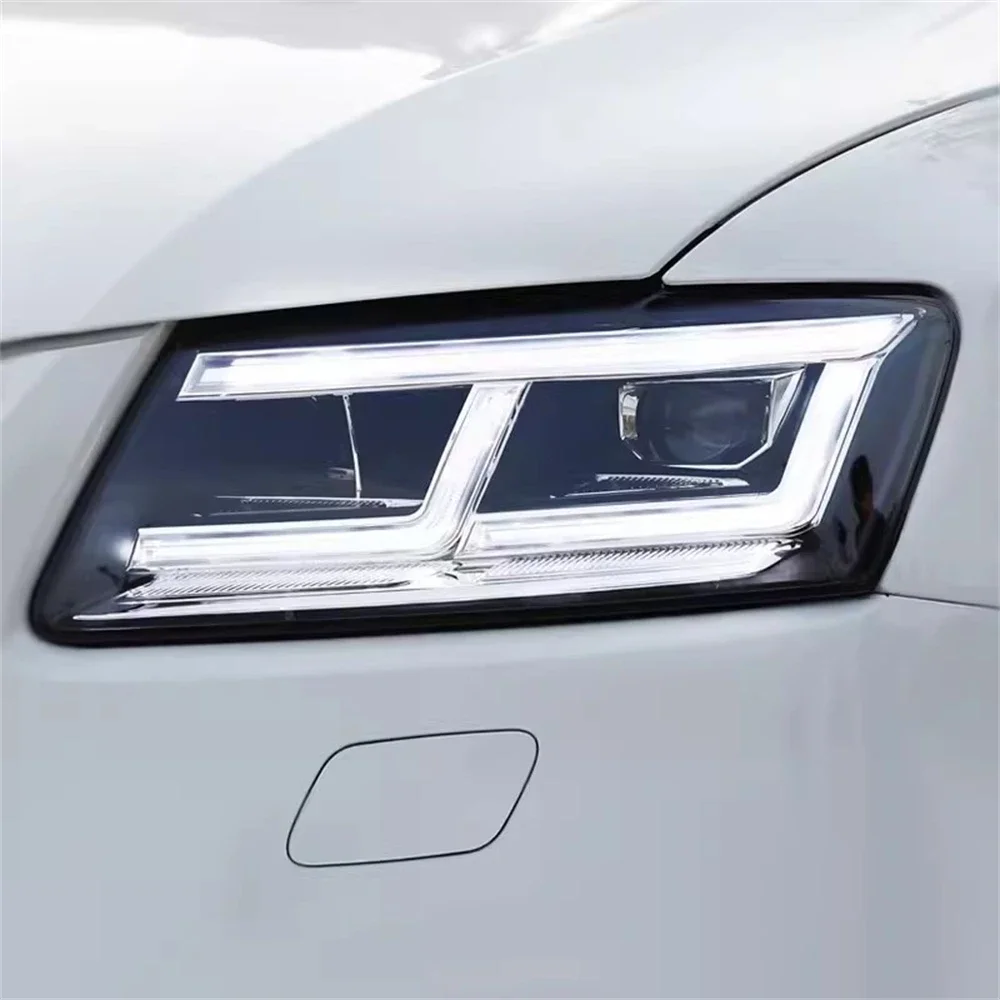 Car front lamp Headlight assembly For 09-18 Audi Q5 led DRL daytime running light turn signal head lamp