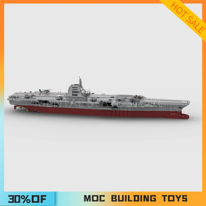 [10009PCS] MOC Navy Air Carrier Creativo Building Blocks Set STEM Giocattoli educativi Kit modello di costruzione fai da te Compleanno