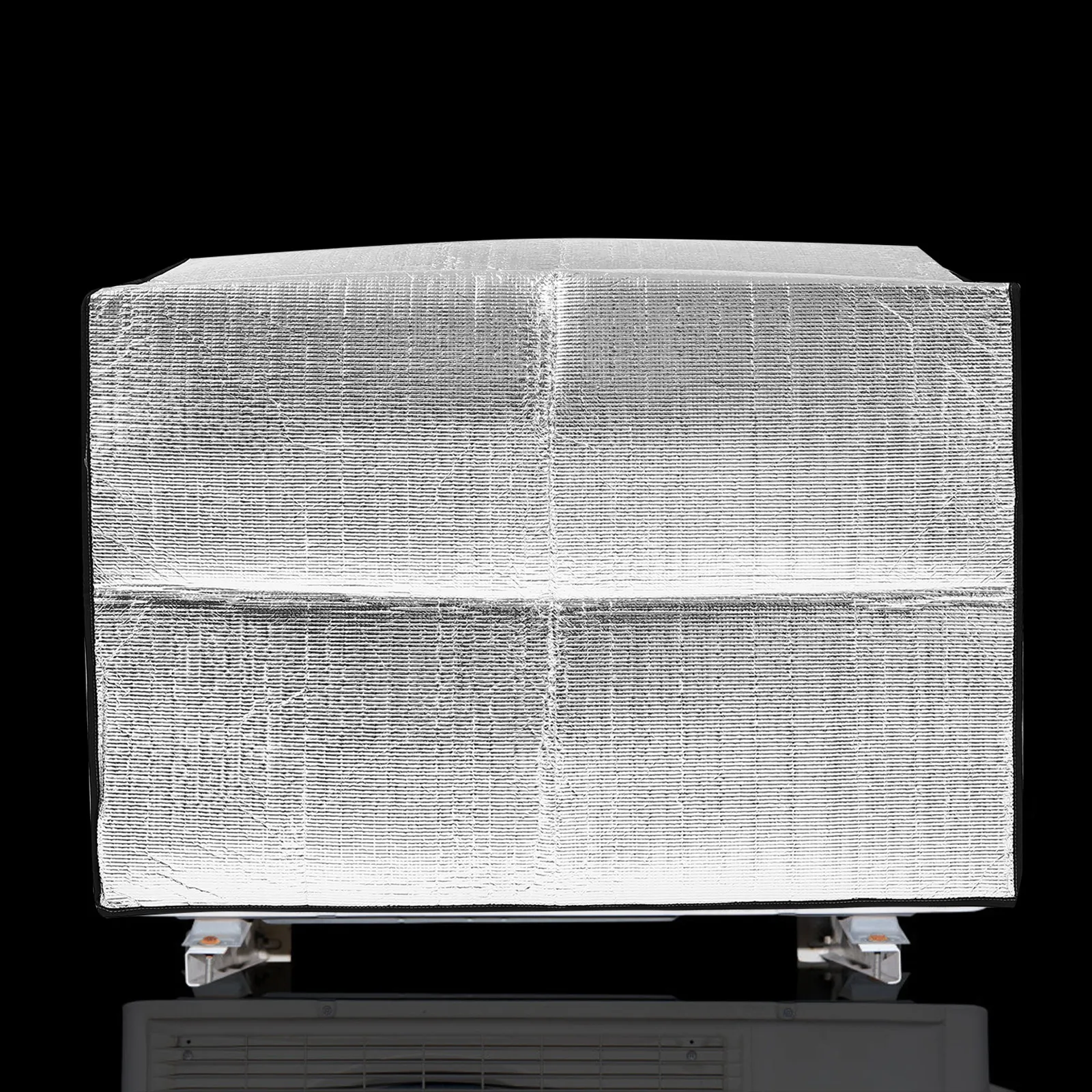 AC Sun Shade Cover 90x62x38cm UV-Resistant Outdoor Air Conditioner Protective Cover