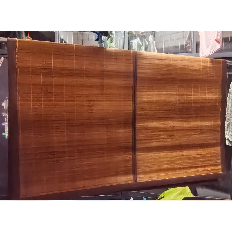Summer Bamboo Mat Double Carbonized Cool Mattress Home Double Rattan Student Dorm Single Bed Roll