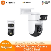 Xiaomi CW500 Dual Security Camera 2.5K Dual-Lens Tracking Color Night Vision AI Detection IP66 Weatherproof 2.4/5GHz WiFi