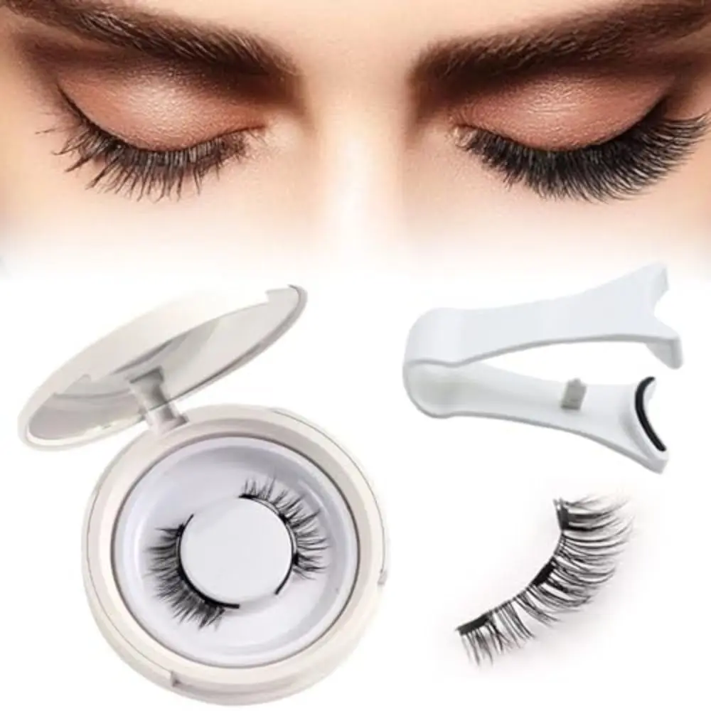 Handige Magnetische Zuigwimpers Make-Up Tool Herbruikbare Magnetische Valse Wimpers Waterdichte Pincet Set