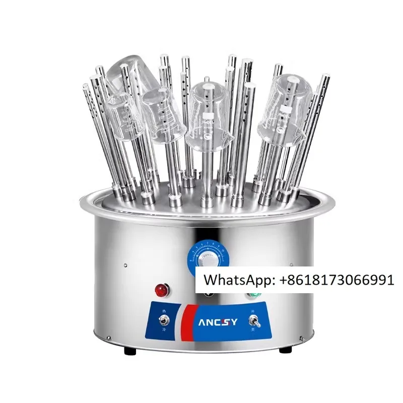 Aixi Glass Airflow Dryer Stainless Steel 12 Hole 20 Hole Laboratory Glassware Test Tube Beaker Dryer