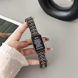 Bracelet Wristband for Samsung Galaxy Fit 3 SM-R390 Smartwatch Women No Gap Metal Bling Jewelry Replacement Galaxy Fit3 Strap