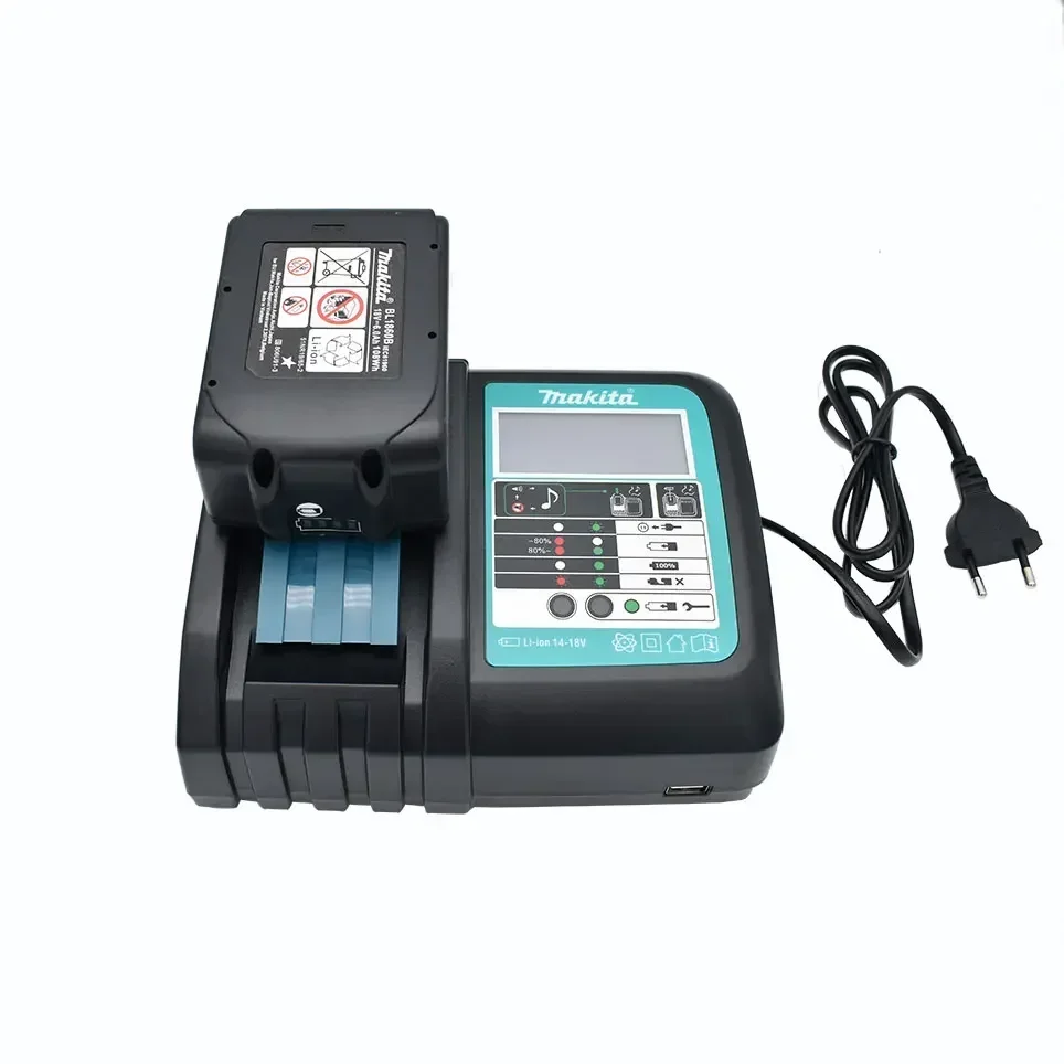 Original 18v 6ah makita elektro werkzeug wiederauf ladbare li-ion batterie 18v bohrer ersatz batterien bl1830 bl1840 bl1850 bl1860b