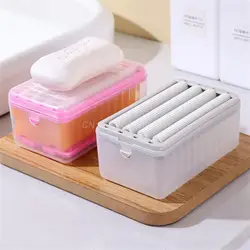 Frother Soap Box Drain Ventilate 105g Creative Soap Basket Bathroom Supplies Drain Storage Box Multifunctional Hand-free