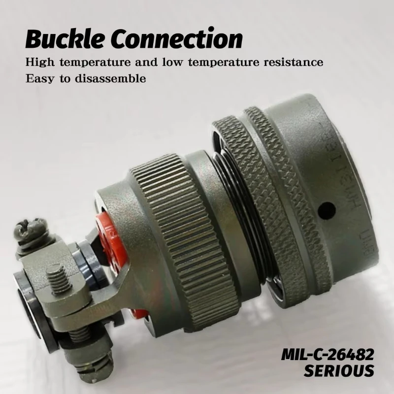 Electrical metal waterproof connector mil-c-26482 specification pt06e 14-19 connector 19-pin ms 26482 connector