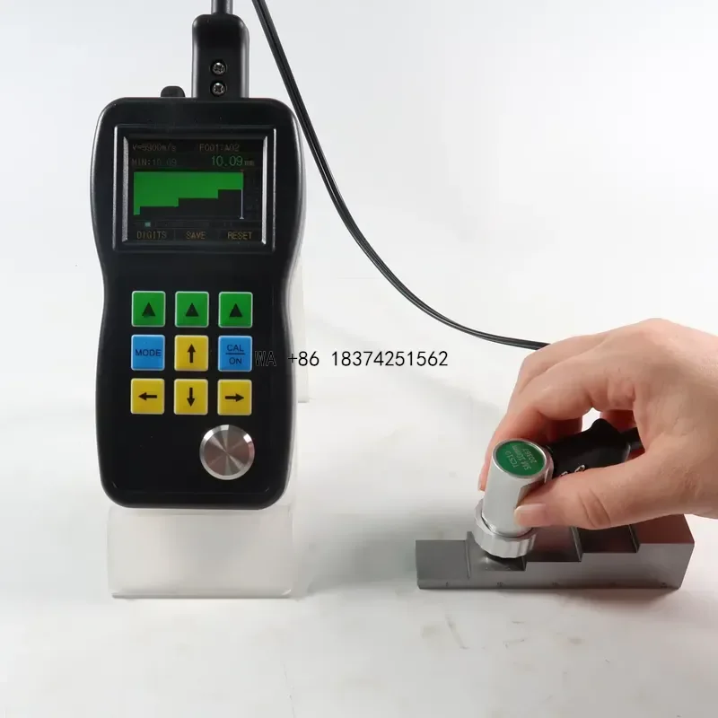 Wmwmnu for TM282DL NDT Ultrasonic Thickness Gauge A B Scan Echo Echo Through Coating Tester with Data Logger and PC Software