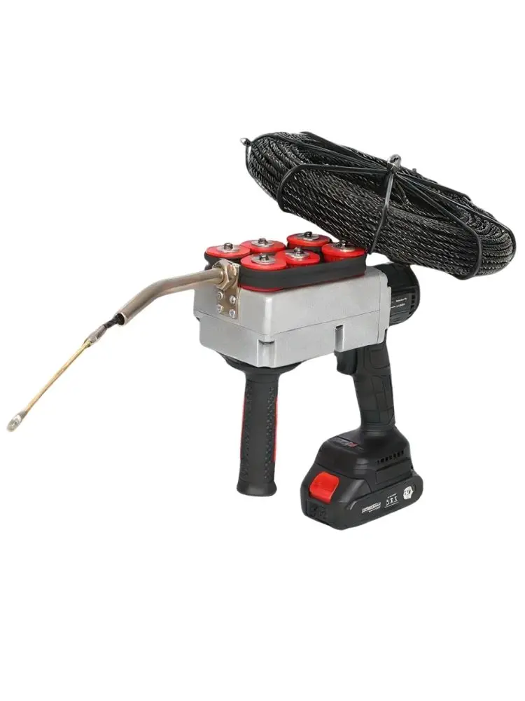 Pipe Wiring Wire Threading Machine Brushless Lithium-ion Rechargeable Electrician Wire Puller