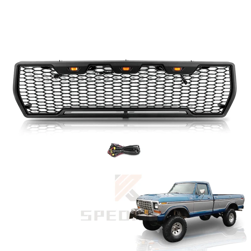 Spedking 1978 1979 raptor bodykit accessories Front car grille for FORD F150