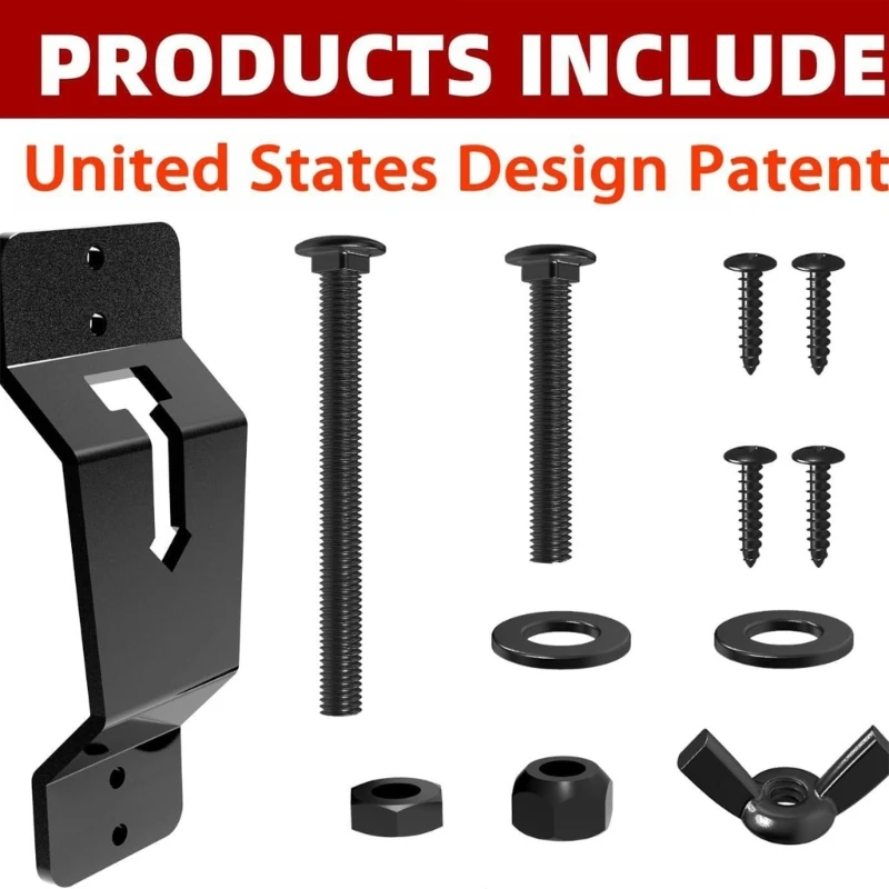 Supports pneu secours à compact pour remorques utilitaires Solution stockage roues remorque fermée