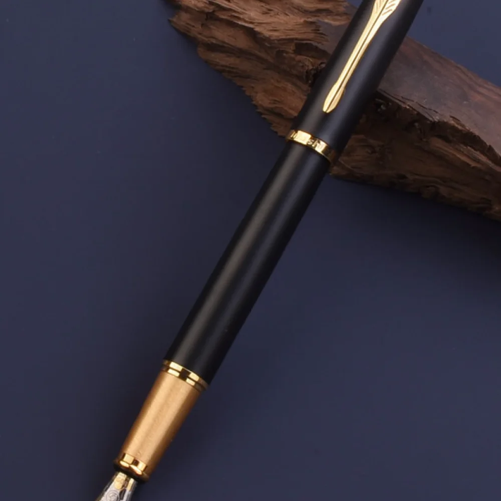 Fine Writing Fountain Pen Metal Body Bent Nib For Chinese Calligraphy Students Adults Professional Sketching Tool Supplies