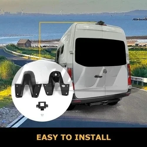 1Pc Rear Camera Housing Protective Case For MERCEDES BENZ Sprinter 1500 2500 2018-2020 2023