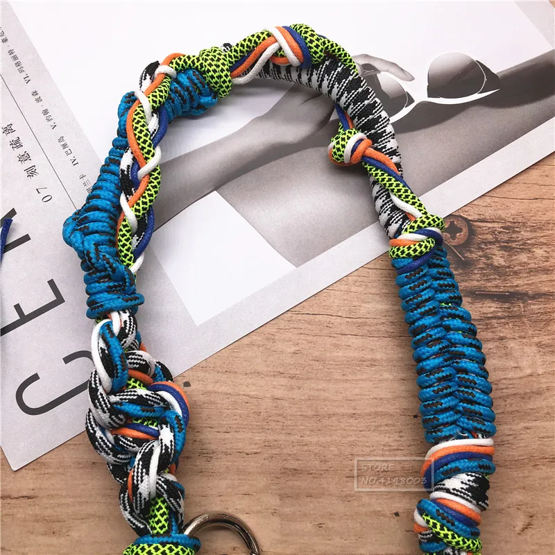 Handmade Lanyard for key Mobile phone Strap For Women Accessories Bag Straps Colorful for DIY Bag Making, Handle Replacement