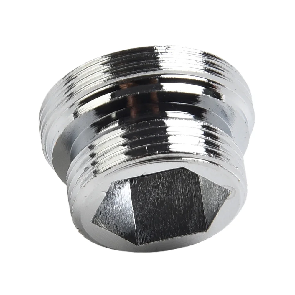 คุณภาพสูงอะแดปเตอร์ด้าย Water Tap Rotatable Silver Sink Diverter วาล์ว Aerator ก๊อกน้ํา Bubbler หัวฉีดกรอง