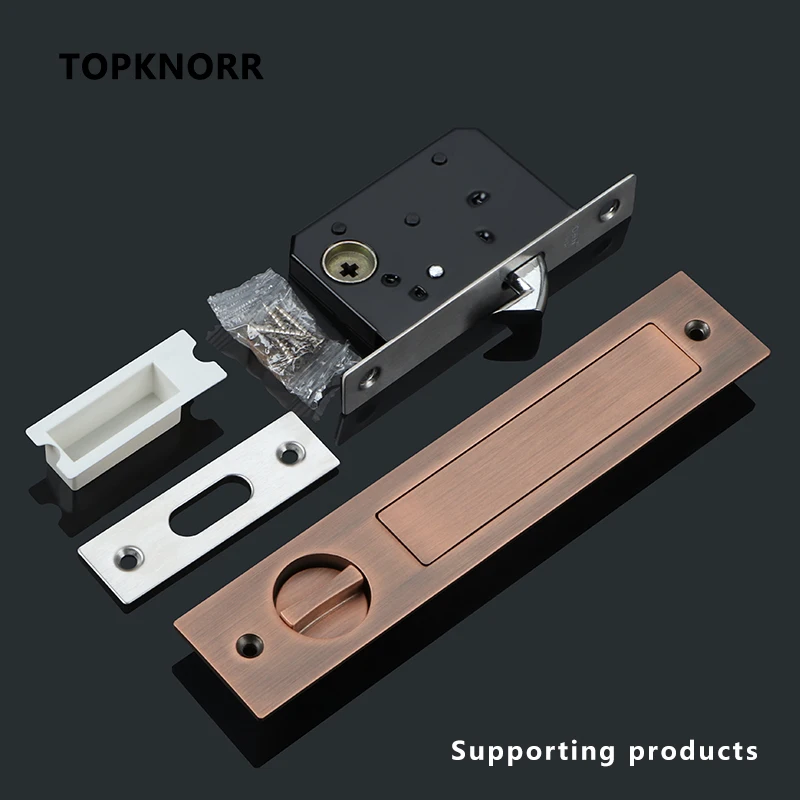 Single-side Sliding Door Lock Anti-theft Door Middle Door Lock Gray Single-side Shift Door Lock Black Shift Door Hook Lock